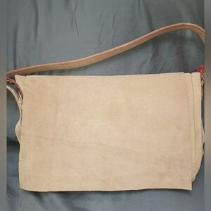 Handmade Suede Crossbody